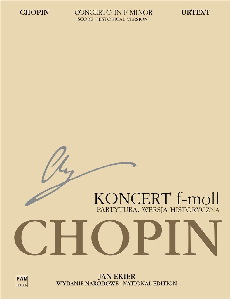 Concerto In F Minor Op 21 15 E Score